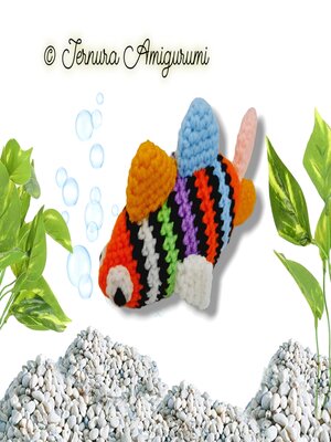 cover image of Multicolored fish Crochet Pattern